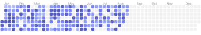 Calendar - rounded-cells
